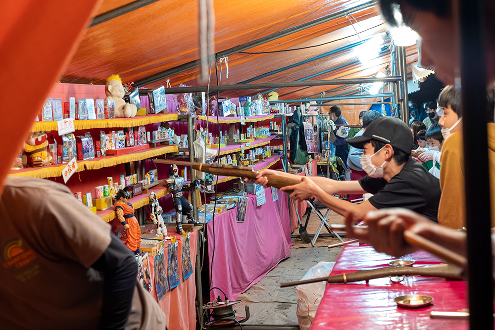 Planar T 2 50 ZM作例夜お祭りで