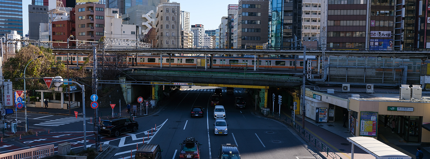 GFX100RF飯田橋駅